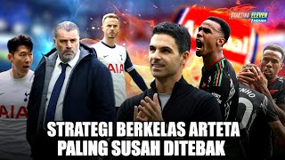 Jeniusnya Mikel Arteta Menangkan Derby Pakai Skuad Seadanya Kemenangan Arsenal vs Tottenham [upl. by Brade]