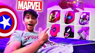 ¡CONSTRUÍ UN BUNKER DE MARVEL EN MI SALA  IVANSPIDEY [upl. by Eeliah]