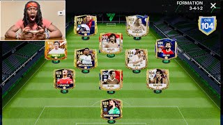 104 Rated Squad 103 Gullit Challenged Me  FC MOBILE [upl. by Dett657]