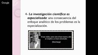 Características de la Ciencia y Concepto de Epistemología [upl. by Stedmann]