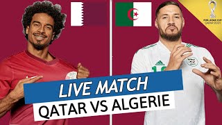 🇩🇿🟢⚪ QATAR  ALGERIE LIVE  🇩🇿TAHIA DJAZAIR EN ROUTE VERS LA FINALE DEMI FINALE FIFA ARAB CUP 2021 [upl. by Eelirak217]