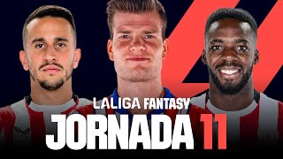 11 LALIGA FANTASY 11 PROBABLES  RECOMENDACIONES [upl. by Raila]