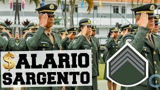 QUANTO GANHA UM SARGENTO Salários Militares [upl. by Arebma]