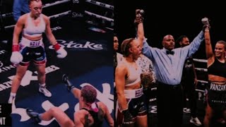 Paige VanZant Vs Elle Brooke FULL FIGHT HIGHLIGHTS VanZant Vs Brooke [upl. by Ahtinak]