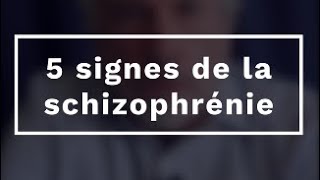 5 signes de la schizophrénie shorts psychiatrie psychologie [upl. by Ainoz827]