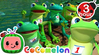 Speckled Frog High Dive Song  Cocomelon  Nursery Rhymes  Fun Cartoons For Kids  Moonbug Kids [upl. by Ayik]