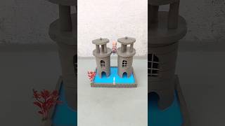 destroying a beautiful miniature clay house 😱shorts [upl. by Ataeb689]