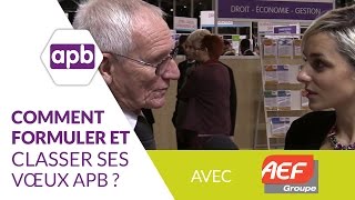 Admission Post Bac APB  Comment formuler et classer ses vœux [upl. by Pasquale]