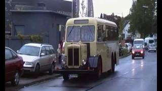 Historischer Büssing Schnauzbus der Rheinbahn [upl. by Annor]