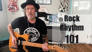 Rock Rhythm 101guitar rhythm [upl. by Cilegna788]