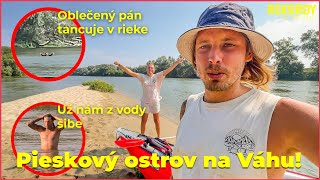 Exotický ostrov na Váhu  Krištáľovo čistá voda Klátovského ramena  Expedícia Dunaj VI [upl. by Stuckey]