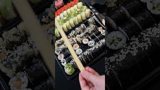 Test sushi z Nova Sushi w Rzeszowie zestaw miesiąca lipiec recenzja test sushi shorts [upl. by Tija]