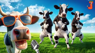 FUNNY COW DANCE FOR 12 MINUTES STRAIGHT  Cow Song amp Cow Videos 2024  Cow dance mix  dancing cow [upl. by Iaka846]