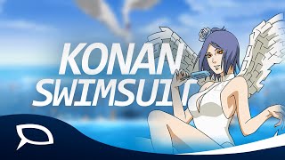 Konan Swimsuit Gameplay  Naruto Online [upl. by Jehoash312]