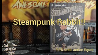 52 Toys Streampunk Rabbit 118 scale action figure Weird and wonderful [upl. by Aikym89]