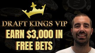 Im DraftKings VIP amp Got 3000 as a Gift [upl. by Haek]