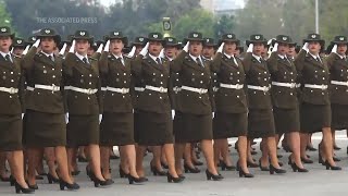 Chile celebrates Independence Day with military parade [upl. by Ecirtaemed]