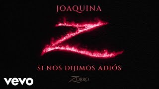 Joaquina  Si Nos Dijimos Adiós Banda Sonora serie quotZorroquot  Lyric Video [upl. by Annwahsal]