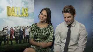 hmv meets Dallas  An interview with Jordana Brewster amp Josh Henderson [upl. by Hubbard271]