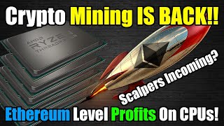 CPU MINING Is Hitting ETHEREUM Level PROFITS WTF [upl. by Cristina259]