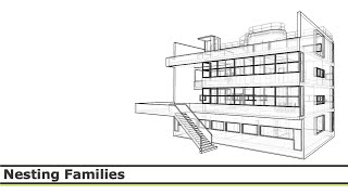 Intro to Revit Families  Nesting Families [upl. by Akimahs631]