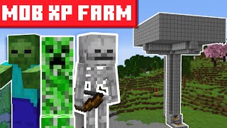 Simple Mob XP Farm Minecraft 121  EASY DESIGN [upl. by Enhpad]