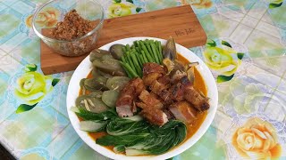 Special Karekare with Lechon Kawali  vlog  13 [upl. by Alaek725]