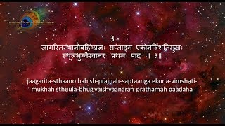 Mandukya Upanishad  Chanting  Meditate on your own Divine SELF [upl. by Omsare912]