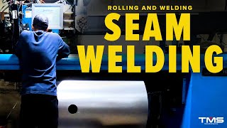 How We Seam Weld Stainless Steel Cylinders [upl. by Bikales156]