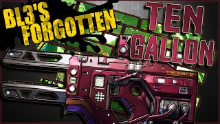 BL3s Forgotten  Ten Gallon  Legendary Tediore SMG Showcase amp Guide [upl. by Nnylrefinnej]