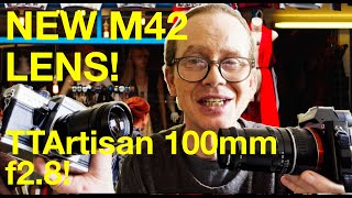 A NEW M42 LENS TTArtisan 100mm f28 [upl. by Ahtiek]