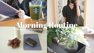 Morning routine｜6時起きで朝活👩🏻‍💼｜金融系会社員の出勤前モーニングルーティン [upl. by Pollyanna]