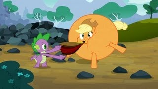 Spike amp Applejack  Or you might need help breathing Breathin I certainly do not [upl. by Rehpotsihrc]