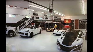 CHECK OUT THIS INSANE CUSTOM GARAGE [upl. by Pierette]