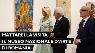 Mattarella allinaugurazione della mostra Ileana Sonnabend amp Arte Povera [upl. by Anavas]