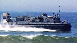 LCAC Military Hovercraft  No Beach Out of Reach [upl. by Awahsoj]