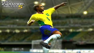 PRO EVOLUTION SOCCER 2005 • PES 5 • PS2 GAMEPLAY [upl. by Thissa]