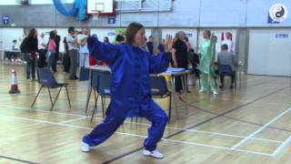 Angela Howarth Tai Chi Chuan 24  London Competition of Traditional Taijiquan 2014 [upl. by Atiugal]