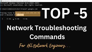 Master Network Troubleshooting with These Top 5 Commands With Live Example In Hindi [upl. by Tarazi]