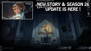 Storyline Update is here Season 26 Update  Identity V [upl. by Sherburne]