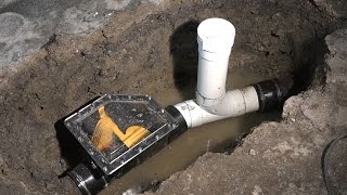 Backwater Valve Installation [upl. by Ahsenal734]