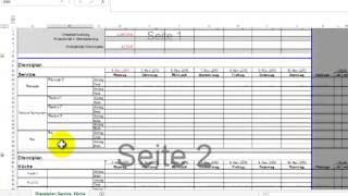 Küchendienstplan und Servicedienstplan anhand der MitarbeiterProduktivität erstellen [upl. by Haddad]