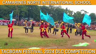 CAMARINES NORTE INTERNATIONAL SCHOOL at TACBOAN FESTIVAL 2024 DLC COMPETITION [upl. by Gwenny]