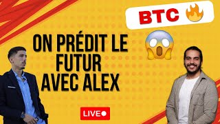 On prédit le prix du BTC en direct 😱  Débat sur lactualité économique [upl. by Ecinna]