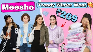 ₹269 main Trendy Winter Wear😱😍affordable Winter Wears from Meesho😍🌨️ meesho winterspecial [upl. by Kaja]