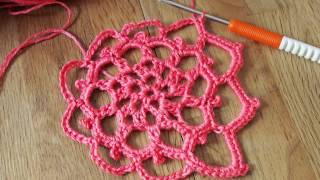 Crochet with LANDDERFEEN  Vierecke und Sterne häkeln  Tutorial 1  HaekelnundStricken [upl. by Pickard]