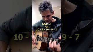 Aprenda essa música no violão e impressione a todos shorts guitar musica rock solo violão [upl. by Nnairak]