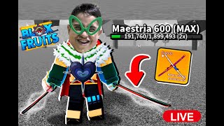 LIVE 🔴 BLOX FRUITS  MASTERIZANDO ESPADAS E CAÇANDO LEVIATHAN  live bloxfruits [upl. by Leinahtan506]