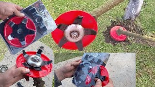 Brush Cutter Weeder Attachment TEST [upl. by Gran859]