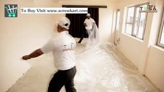 Action Tesa Laminated Wooden Flooring Installation Video Hindi By Team Screwkart [upl. by Bar615]